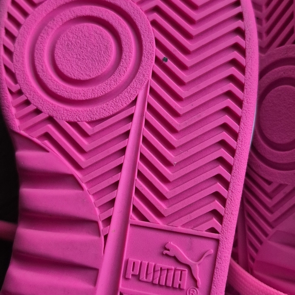 PUMA Cali Star "Glacial" Pink Iridescent Holographic Sneakers Women’s Size 6 - Picture 11 of 14